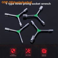 ❄☁ Household Triangular Socket Wrench Y-type Tri-fork Wrench Three-prong Wrench Bicycle Household Disassembly Tool Repair Tool