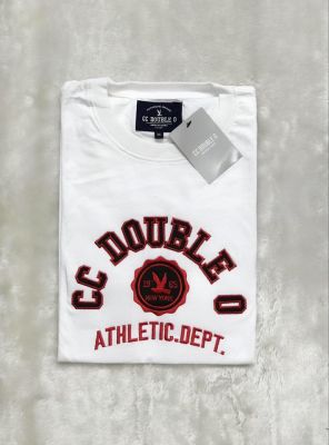 😇เสื้อยืดแขนสั้น CC DOUBLE O ATHLETIC.DEPT.(งานปัก CC-OO 1965 NEW YORK ATHLETIC.DEPT. )(CC-OO No.13)