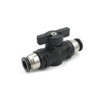 QDLJ-8mm Pneumatic Push Quick Joint Connector Buc Hand Valve Switch Plastic Adapter Air Line Tube Fittings