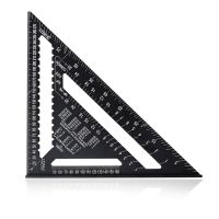 7 inch 12 inch Triangle Ruler 90 degree Square Ruler Woodworking Measurement Tool Carpenter Square Tool Angle Protractor