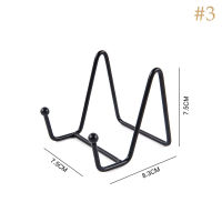Intuilao ขาตั้งชั้นวางจาน1ชิ้น,ขาตั้งป้ายยืนโลหะกรอบแสดงภาพภาพจานตกแต่งจานบนโต๊ะศิลปะ