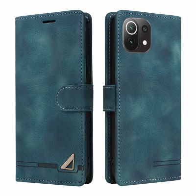 For Xiaomi 11 Lite Case Wallet Flip Magnetic Cover For Xiaomi 11 Lite Mobile Phone Cases On Mi 11 Lite Luxruy Pu Leather Case