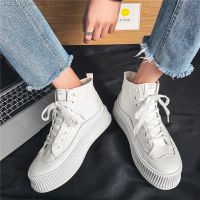 Spring High-Top Shoes Men Korean Version Trendy Student Casual All-Match Mens Gaobang Board 2022 New Style Canvas