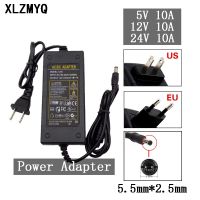 24V10A 12V10A 5V10A AC/อะแดปเตอร์ DC แบบปรับได้แหล่งจ่ายพลังงาน DC 5V 12V 24V 10A อะแดปเตอร์สากลเครื่องชาร์จ EU US สำหรับไฟ LED