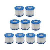 9PCS Pool Filter Replacement Accessories for Intex Spa Filter 29001E 11692,Type S1 Hot Tub Filter for Intex PureSpa 28403E,28407E