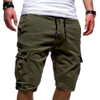 Cargo Sports Trunks Multi Pocket Drawstring Shorts Summer Fashion High Quality Shorts For Men Outfits Pantalones Cortos New