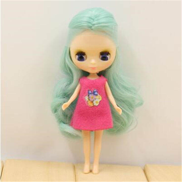 factory-mini-blyth-nude-doll-10cm-10-different-styles-and-colors-random-dress