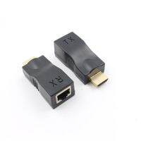 4K 3D HDMI HD 1080P ตัวขยาย HDMI เดี่ยว RJ45แมว5e/6เครือข่ายอีเธอร์เน็ตอะแดปเตอร์ระยะทางการส่งขึ้น30เมตร R20จุดเชื่อมต่อส่วนประกอบเน็ตเวิค