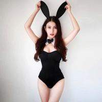 2023 Hot Love Story Sexy Lingerie Cute Bunny Jumpsuit Uniform Seduction Sexy Deep V Bunny Sexy Outfit