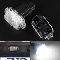 2X ไม่มีข้อผิดพลาดไฟป้ายทะเบียน LED อุปกรณ์เสริมรถยนต์สำหรับ Mazda A/t (Aka Mazda 6)2014-2017สำหรับ Mazda3 Hatchback 2014-2018