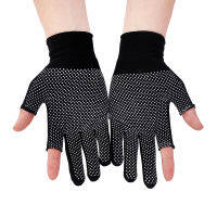 Non-slip Touchscreen Nylon Gloves Men Women Summer Outdoor Riding Sport Fitness Breathable Non-slip Sunscreen Half Finger Gloves