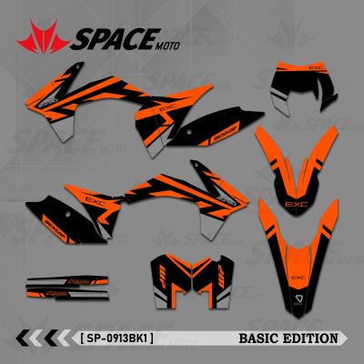 SPACE For KTM SX SXF 125 250 35013-15 EXC EXC-F 125 250 300 350 2014 2015 2016 Graphics Decals Sticker Motorcycle Background