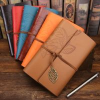 A7Retro Notebook Diary Notepad Literature PU Leather Note Book Stationery Gifts Traveler Journal Planners Office School Supplies Note Books Pads