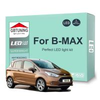 ชุดหลอดไฟเสริมไฟเก๋ง LED 11ชิ้นสำหรับ Ford B-MAX B MAX BMAX 2012 2013 2014 2015 2016 2017 2018แผนที่รถโคมไฟหีบฝาทรงโค้ง Canbus