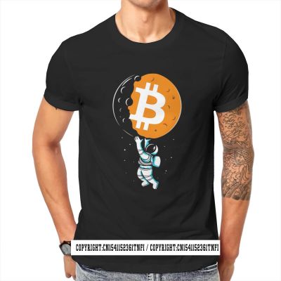 Cryptocurrency Crypto Miner Bitcoin BTC Design T Shirt Adults Big Size Cotton Mens Clothes Harajuku Crew Neck Tee Shirt