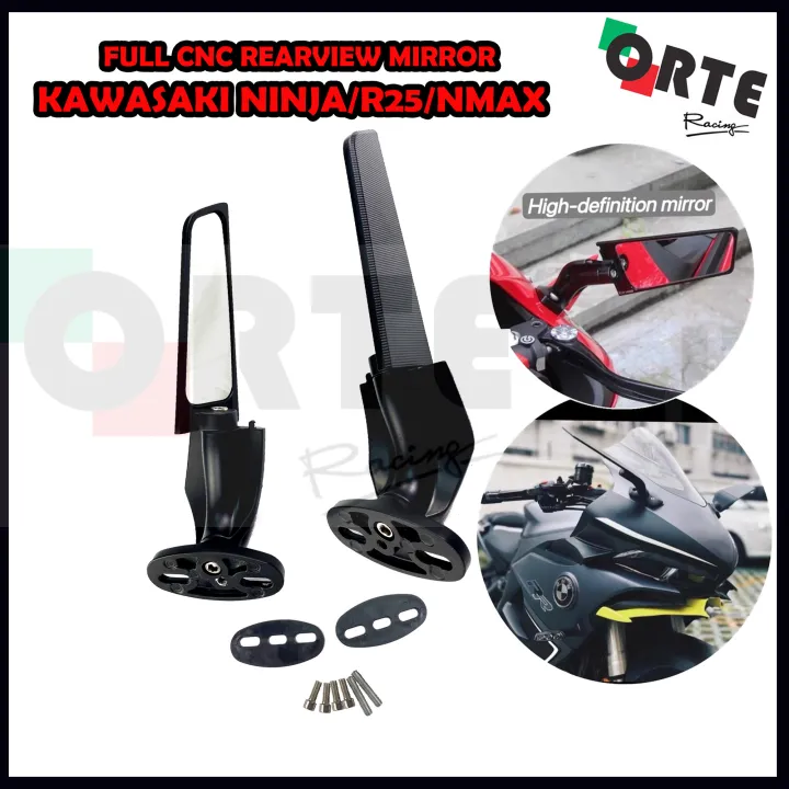 ORTE Racing Kawasaki Ninja / Yamaha R1 R3 R6 Sportbike Winglet Stealth ...