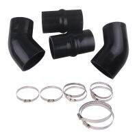 ท่อซิลิโคนชุด Clamps Intercooler ท่อ Boot Kit สำหรับ Dodge Ram Cummins 5.9L 1994-2002-serfgfdtr