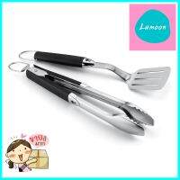 ชุดอุปกรณ์ย่างอาหาร BBQ WEBER 2 ชิ้นBBQ GRILLING TOOL SET WEBER 2PCS **บริการเก็บเงินปลายทาง**