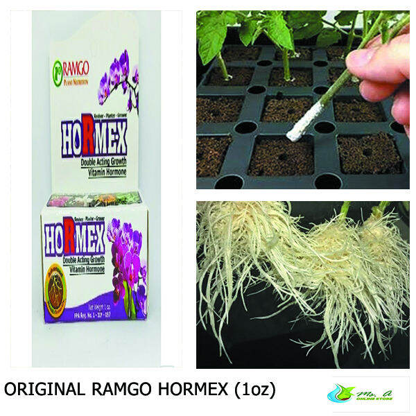 Original Ramgo Hormex Root Growth Stimulant & Vitamin Hormone 1oz ...