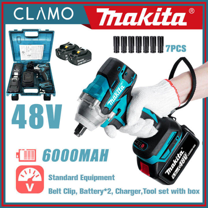 Makita Impact Wrench Cordless Original Brushless Impact Wrench 48V 6