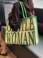 Summer Luxury Designer For Women Large Capacity Canvas Tote Bags With Zipper Fashion Casual Handbags Shopping Work New Shoulder