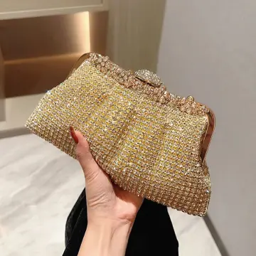 Gold Glitter Evening Shoulder Bag (Stunning) | Elegant bags, Shoulder bag,  Evening purse
