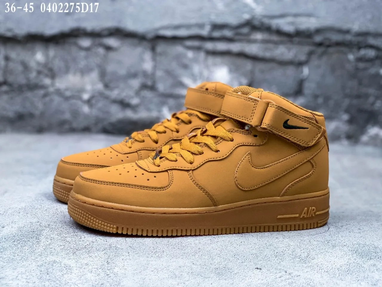 wheat color nike shoes