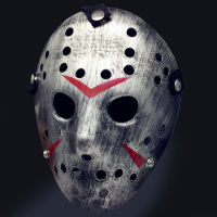 Mask หน้ากาก Jason Friday the 13th เจสันสุดโหด ศุกร์ 13 ฝันหวาน วัสดุ พลาสติก PC ป้องกัน สำหรับใส่ ปาร์ตี้ แฟนซีคอสเพลย์ การแสดง สยองขวัญ สุดโหด ฮอกกี้ หมวก บีบี ฮาโลวีน รักบี้ ของสะสมหายาก Horror Cosplay Sport Hockey Hat BB Halloween Party Fancy Rugby