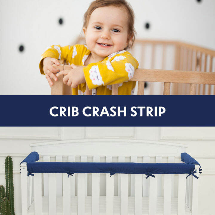 3Piece Baby Crib Rail Cover Protector Set from Chewing for Standard