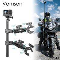 Motorcycle Bike Camera Holder with Aluminum Selfie Stick Tripod for Insta360 One RS One X2 GoPro Motorcycle Accessories