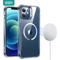 [Disen electronic] ESR Magnetic Case สำหรับ iPhone 12 Pro Max Case สำหรับ iPhone Macsafe Wireless Charging Clear Case สำหรับ iPhone 13 12 Pro HaloLock