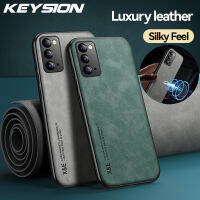 เคสหนังสุดหรู KEYSION สำหรับซัมซุงโน้ต20 Ultra 5G Note 10 Plus ด้านหลังโทรศัพท์กันกระแทกเคส Galaxy S20 + S20 FE