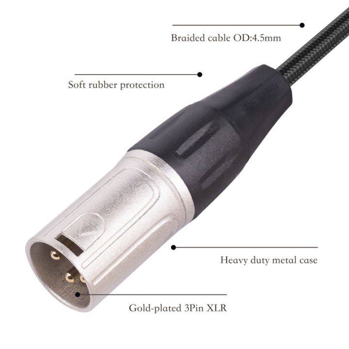 1-pcs-xlr-male-to-1-4-inch-female-cable-3-pin-male-to-6-35mm-socket-audio-cord-xlr-male-to-6-35mm-microphone-audio-cable