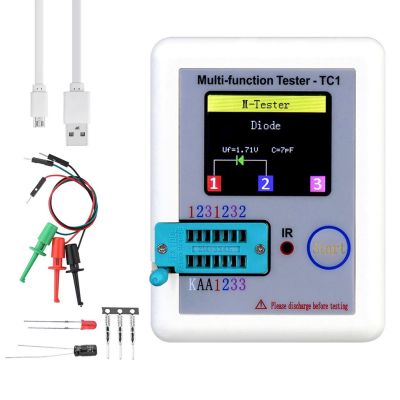 ◇Colorful Display Transistor Tester Multi-functional TFT Backlight Didoe Triode