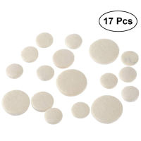 17 Pcs Bb Clarinet Pads Sound Hole Pad อุปกรณ์เสริมชุดเปลี่ยน Clarinet Pad สำหรับ Clarinet Instruments