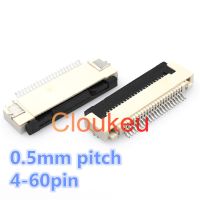 FPC FFC Connector socket 0.5mm Clamshell type Bottom contact 4p 5p 6p 7p 8p 10p 12p 14p 16p 18p 20p 22p 24p 26p 28p 30pin