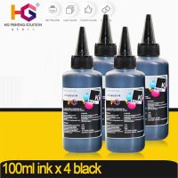 【HOT】 Multi Mobiles ชุดหมึกเติมสำหรับ Epson สำหรับเครื่องพิมพ์ Brother CISS Ink และเครื่องพิมพ์เติมได้หมึกสี100Ml X 4สีดำ