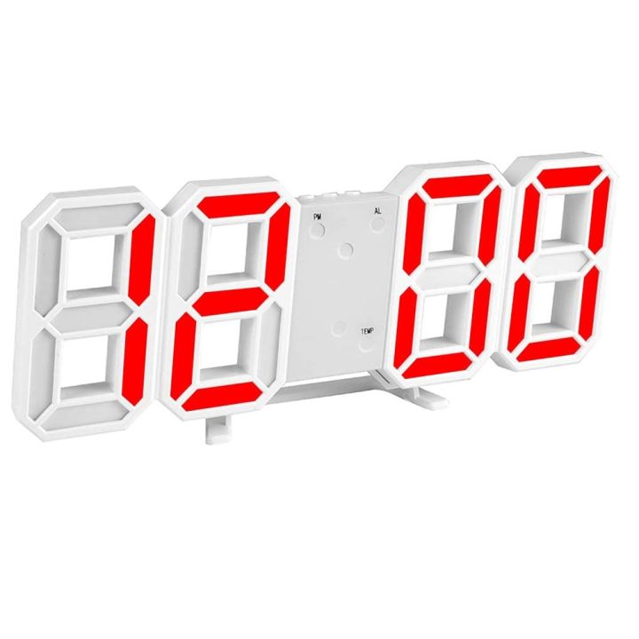 24-home-accessories-ดีไซน์ทันสมัย3d-นาฬิกาอิเล็กทรอนิกส์-usb-นาฬิกาดิจิทัลแอลอีดีผนังขนาดใหญ่ที่การตกแต่งบ้านตั้งโต๊ะแบบเรืองแสง