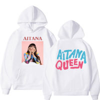 New Aitana Ocana Print Hoodie Fashion White Men EU Size Sweatshirt Music Singer Tops Unisex High Quality Cotton Streetwear Size XS-4XL