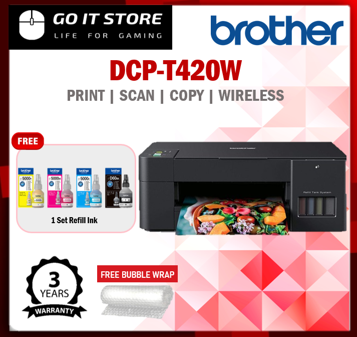 Brother DCP-T220 / Brother DCP-T420W / Brother DCP-T520W A4 3-in-1 ...