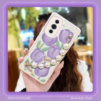 pearl bracelet Liquid silicone shell Phone Case For Huawei Nova10 phone case Skin-friendly feel Anti drop airbag cute