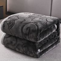 [High-end blanket] ผ้าห่มอุ่นปานกลางฤดูหนาว Selimut Bulu แจ็คการ์ดใหม่สำหรับคลุมโซฟาแบบเตียงผ้าห่มนุ่มนุ่มๆบนเตียงผ้าคลุมเตียง