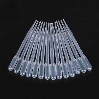 【YF】﹉▲☸  20Pcs 0.2/0.5/1/2/3/5/10ML Laboratory Pipette  Economical Plastic Disposable Graduated Pasteur Dropper Polyethylene