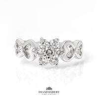 แหวนเพชร Flower Diamond Ring