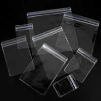 【LZ】✻  Ziplock Armazenamento Zipper Bags Zip Lock Pouch Transparente Plástico Auto Selagem Pulseira DIY Embalagem de Jóias 4x6x8cm 30Pcs