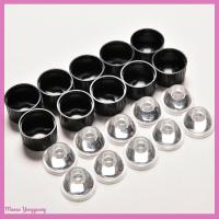 Manao 10pcs 120องศา LED LENS สำหรับ1W 3W high Power LED พร้อมสกรู20mm Black Holder