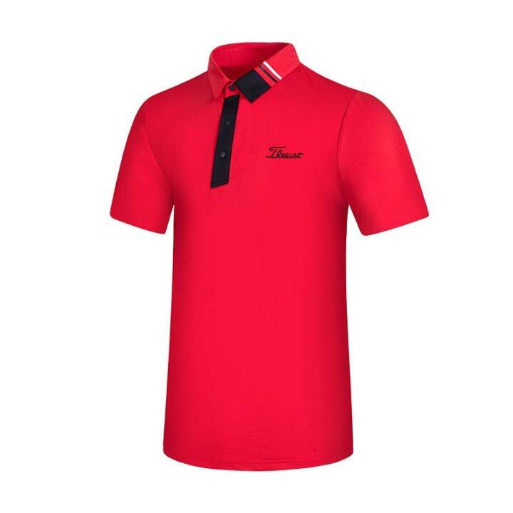 golf-mens-short-sleeved-t-shirt-top-golf-mens-sunscreen-quick-drying-breathable-ball-clothes-polo-shirt-pearly-gates-w-angle-utaa-taylormade1-odyssey-southcape-descennte-anew