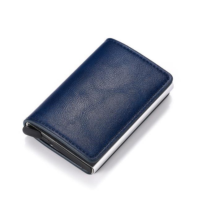 layor-wallet-กระเป๋าตังค์อัจฉริยะผู้ชาย-กระเป๋าเงินแฟชั่นเครดิตที่ใส่บัตรอะลูมินัมอัลลอยกระเป๋าสตางค์สั้นลำลองธุรกิจ