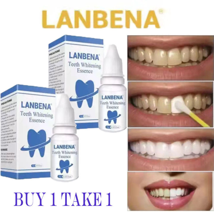 "CANDID SHOP" LANBENA Teeth Whitening Essence Lazada PH