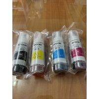 Vo หมึกสี -- พร้อมส่งหมึกเติม Epson003 แท้100% BK,C,M,Y ไม่มีกล่อง #ตลับสี  #หมึกปริ้นเตอร์  #หมึกสีเครื่องปริ้น